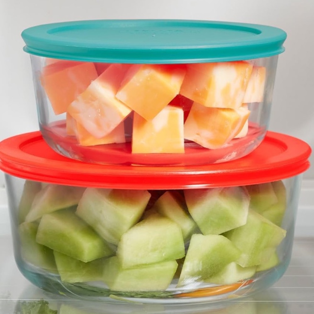 Replacement Lids for Pyrex 1-Cup Glass Food Storage Container Bowls, 4-Inch Lids - Picture 9 of 9